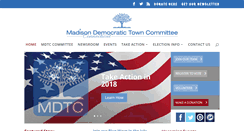 Desktop Screenshot of madisondemocrats.org
